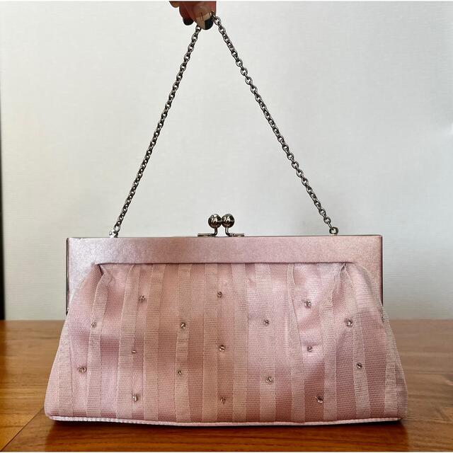 パーティーバッグ ピンク  レディースのバッグ(ハンドバッグ)の商品写真