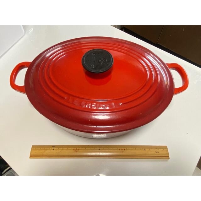 LE CREUSET(ルクルーゼ)のル・クルーゼ鍋 インテリア/住まい/日用品のキッチン/食器(鍋/フライパン)の商品写真