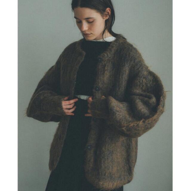 CLANE(クラネ)のCLANE COLOR MOHAIR SHAGGY CARDIGAN レディースのトップス(ニット/セーター)の商品写真