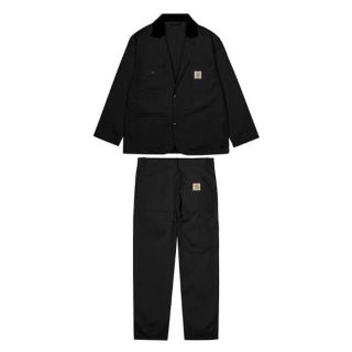 カーハート(carhartt)のCARHARTT セットアップ　野村訓市 BLAZER  CHINO 黒　S(セットアップ)