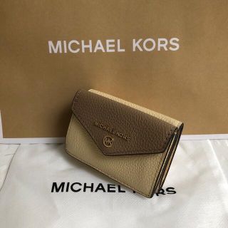 新品 MICHAEL KORS マイケルコース 定価19800円 三つ折り財布