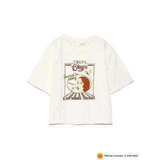 リリーブラウン(Lily Brown)のLily Brown チュッパチャプス　コラボTシャツ　新品(Tシャツ(半袖/袖なし))