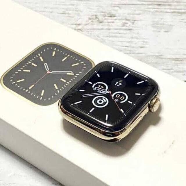 5%OFF Apple Watch Series6 ステンレス ゴールド 40