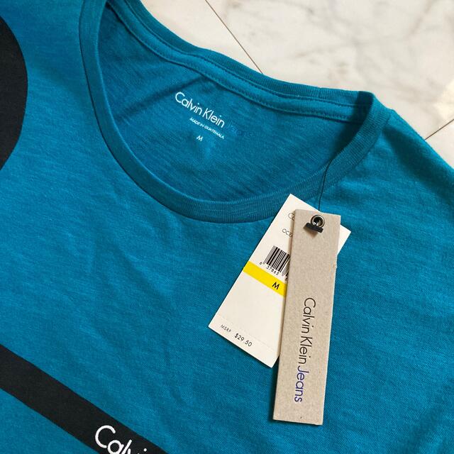 Calvin Klein(カルバンクライン)の新品　カルバンクライン  ジーンズ　Tシャツ　メンズ　Mサイズ メンズのトップス(Tシャツ/カットソー(半袖/袖なし))の商品写真