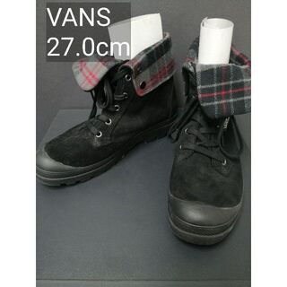 ヴァンズ(VANS)のVANS バンズ スニーカー シューズ ハイカット スエード ブラック 27.0(スニーカー)