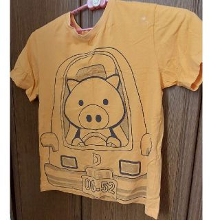 ドラッグストアーズ(drug store's)のドラッグストアーズ　Tシャツ　黄色　フリー(Tシャツ(半袖/袖なし))