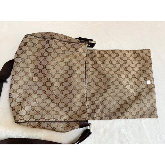 Gucci - ✨超美品✨ GUCCI ショルダーバッグ GG柄 GGキャンバス レザー