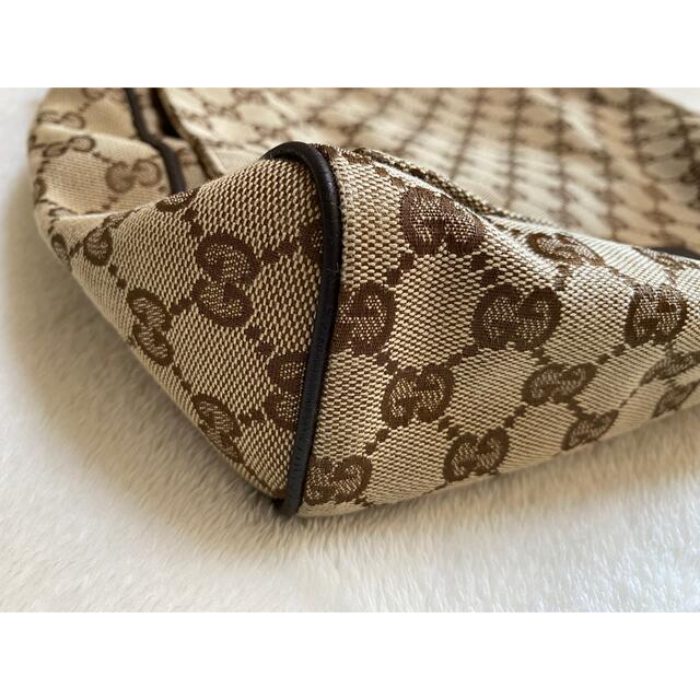 Gucci - ✨超美品✨ GUCCI ショルダーバッグ GG柄 GGキャンバス レザー