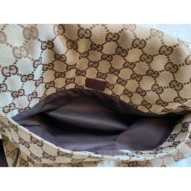 Gucci - ✨超美品✨ GUCCI ショルダーバッグ GG柄 GGキャンバス レザー