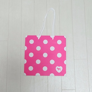 ヴィクトリアズシークレット(Victoria's Secret)のPINK ヴィクシー　ピンク　ドット　ショッパー　ショップバッグ　紙袋　ギフト(ショップ袋)