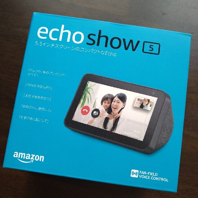 Echo Show 5 (エコーショー5) スクリーン付きスマートスピーカー