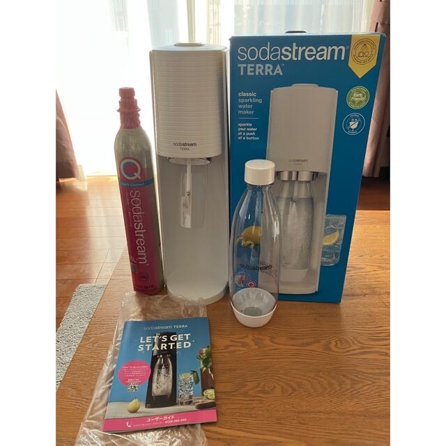 お値段下げます。新品　sodastream  TERR スターターキット