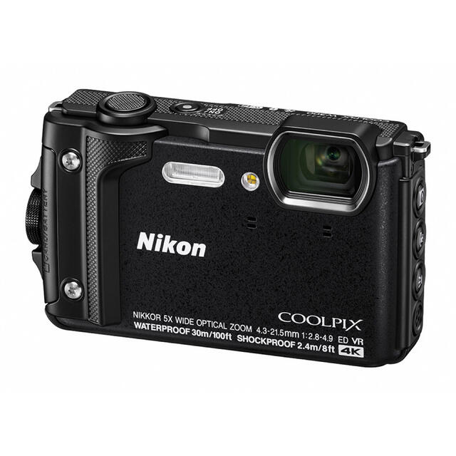 Nikon(ニコン)の☆新品☆ Nikon　COOLPIX W300 ブラック W300BK スマホ/家電/カメラのカメラ(コンパクトデジタルカメラ)の商品写真