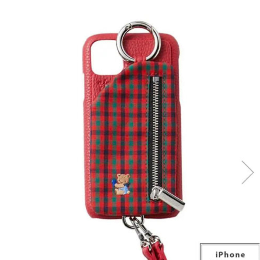 familiar - ajew×familiar iPhone12 Pro Max red の通販 by かっちゃん