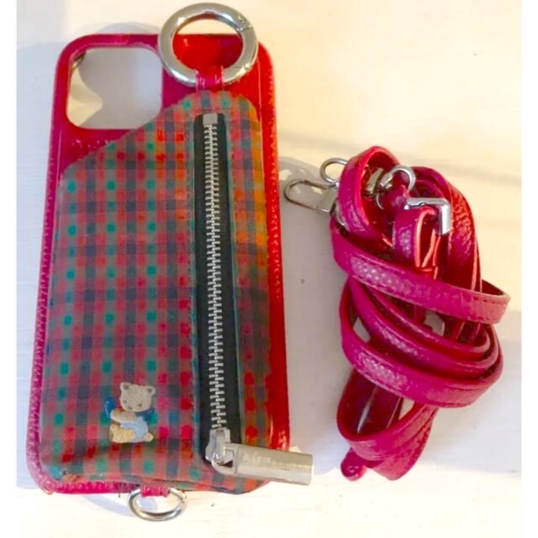 familiar - ajew×familiar iPhone12 Pro Max red の通販 by かっちゃん