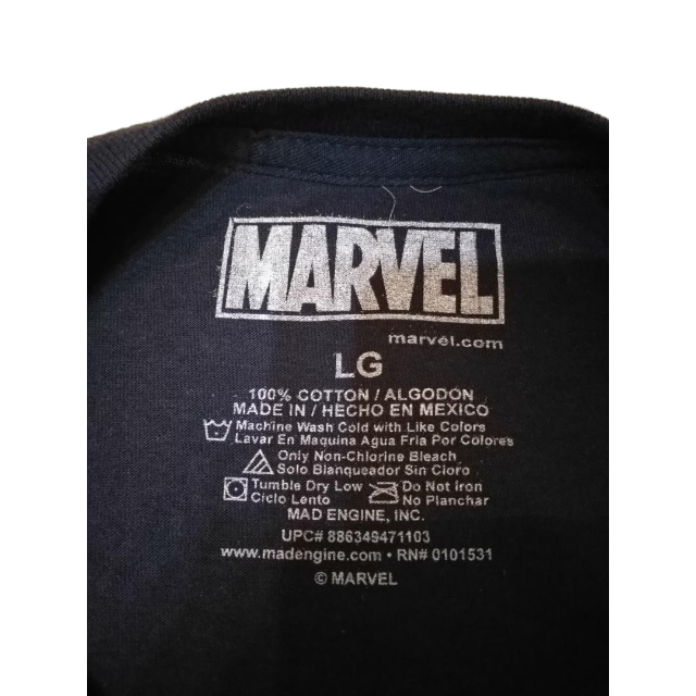 MARVEL(マーベル)のキャプテンアメリカ　Tシャツ　Ｌサイズ　マーベル　marvel　アメコミ * メンズのトップス(Tシャツ/カットソー(半袖/袖なし))の商品写真