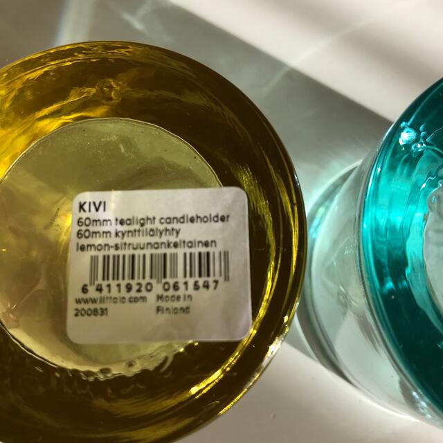 marimekko(マリメッコ)のイッタラkivi 3色セット エンタメ/ホビーの美術品/アンティーク(ガラス)の商品写真