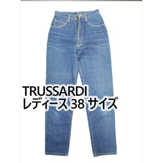 トラサルディ(Trussardi)のTRUSSARDI トラサルディ デニム ジーンズ ストレート 38 イタリア(デニム/ジーンズ)