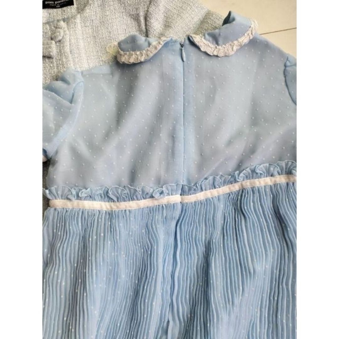 pom ponette(ポンポネット)の130 ポンポネットアンサンブル ワンピース＋ジャケット キッズ/ベビー/マタニティのキッズ服女の子用(90cm~)(ドレス/フォーマル)の商品写真