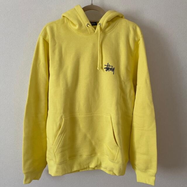 STUSSY パーカー 裏起毛 大人も着やすいシンプルファッション 4800円