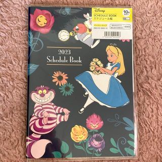 ディズニー(Disney)の2023年 スケジュール帳  不思議の国のアリス　10月始まり  B6 手帳(カレンダー/スケジュール)