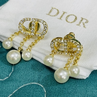 ディオール(Christian Dior) ピアス（ゴールド）の通販 400点以上 