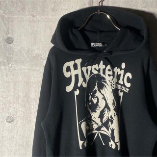 46%割引ブラック系,M【 新品 】 ヒステリックグラマー UNTAMED 日本激安販壳サイト ヒステリックグラマー UNTAMED ビッグロゴ ジップパーカー ブラック M パーカー