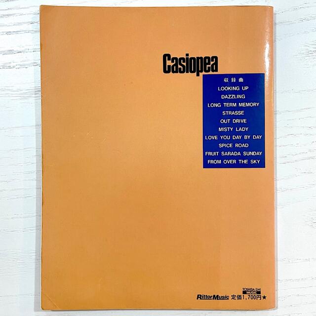 CASIOPEA ギター キーボード スコア PHOTOGRAPHS バンド 1