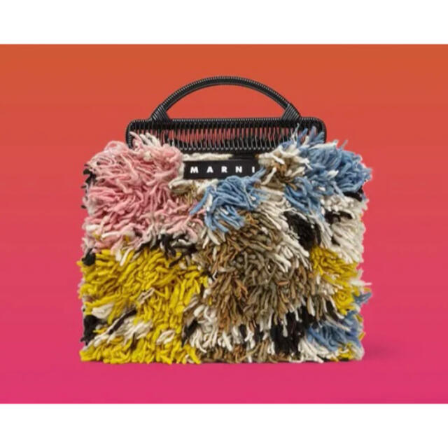 Marni(マルニ)の【hhhee様専用】MARNI マルチカラーロングウールバッグ レディースのバッグ(ハンドバッグ)の商品写真