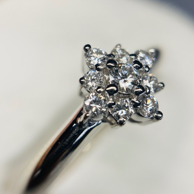 TASAKI(タサキ)の【TASAKI】天然ダイヤモンド　リング  PT900   レディースのアクセサリー(リング(指輪))の商品写真