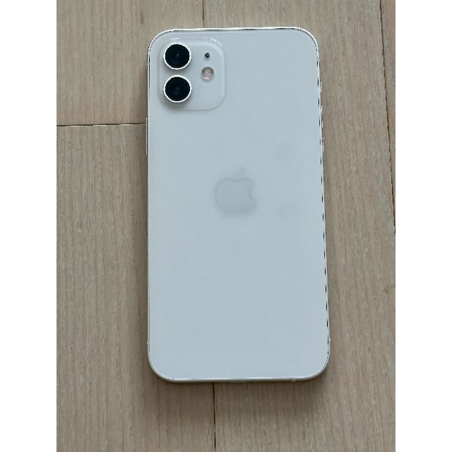 Apple(アップル)のiPhone12 64GB ホワイト MGHP3J/A スマホ/家電/カメラのスマートフォン/携帯電話(スマートフォン本体)の商品写真