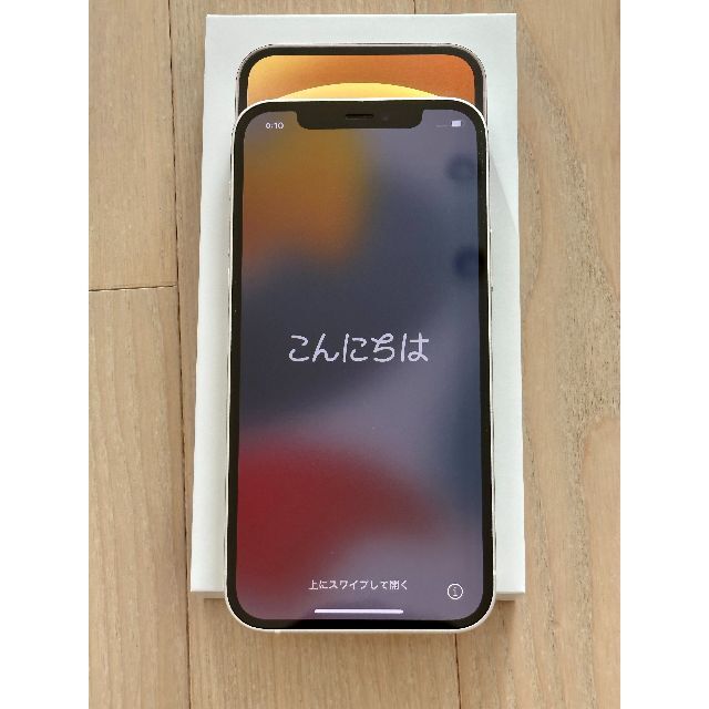 Apple(アップル)のiPhone12 64GB ホワイト MGHP3J/A スマホ/家電/カメラのスマートフォン/携帯電話(スマートフォン本体)の商品写真