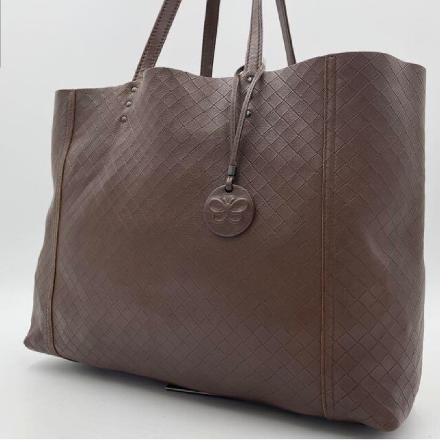 Bottega Veneta(ボッテガヴェネタ)の美品✨ボッテガヴェネタ イントレッチオ ミラージュ トートバッグ レディースのバッグ(トートバッグ)の商品写真