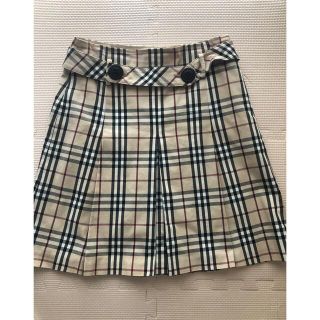 バーバリーブルーレーベル(BURBERRY BLUE LABEL)の【お値下げ】BURBERRY  バーバリーブルーレーベル(ひざ丈スカート)