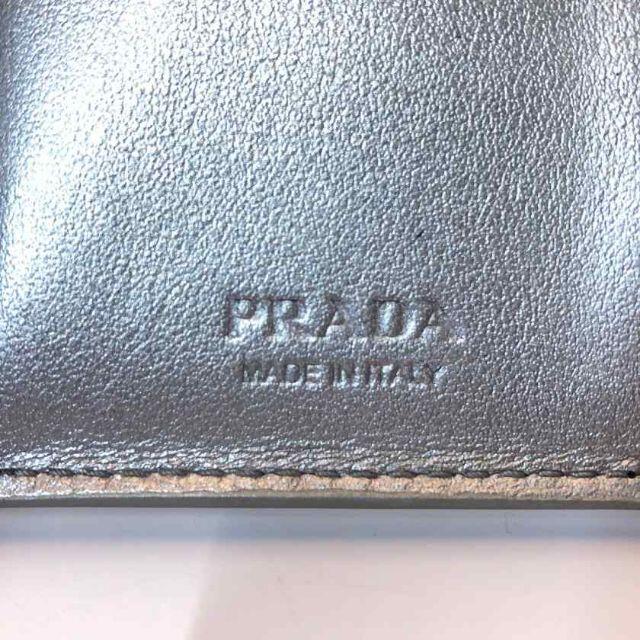 PRADA(プラダ)のDランク PRADA VITELLO MOVE コンパクトウォレット レザー レディースのファッション小物(財布)の商品写真