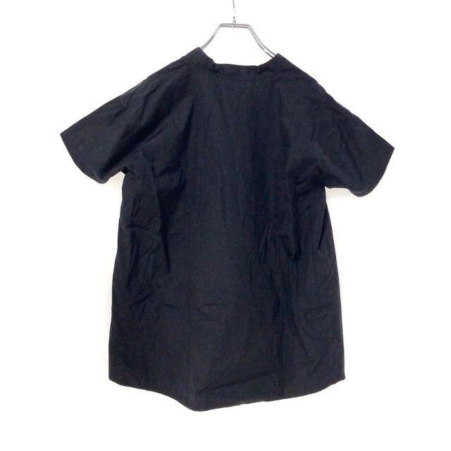 Jil Sander(ジルサンダー)のブラウス 半袖 ブラック レディースのトップス(シャツ/ブラウス(半袖/袖なし))の商品写真