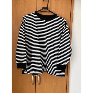 ボーダー七分袖Tシャツ(Tシャツ(長袖/七分))