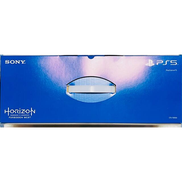 PlayStation(プレイステーション)のPS5 Horizon Forbidden West 同梱版CFIJ-10000 エンタメ/ホビーのゲームソフト/ゲーム機本体(家庭用ゲーム機本体)の商品写真