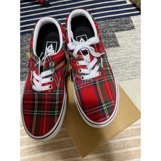 VANS - 新品未使用タグ付き VANS バンズ スニーカー23.5 タータン ...