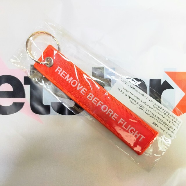 Jetstar★ ジェットスター フライトタグキーホルダー エンタメ/ホビーのテーブルゲーム/ホビー(航空機)の商品写真