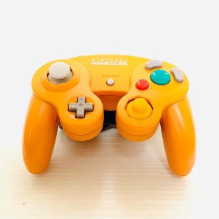 ニンテンドーゲームキューブ(ニンテンドーゲームキューブ)のNintendo ゲームキューブコントローラー オレンジ(その他)