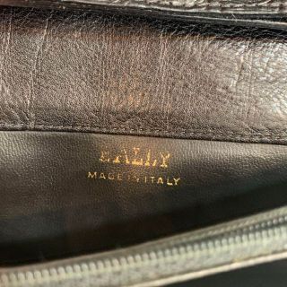 Bally - ☆美品☆BALLY バリー クロコ型押し クラッチバッグ セカンド