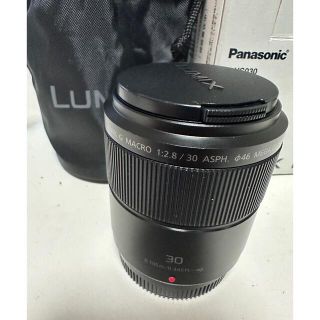 パナソニック(Panasonic)のPanasonic LUMIX G MACRO 30F2.8 マクロレンズ(その他)