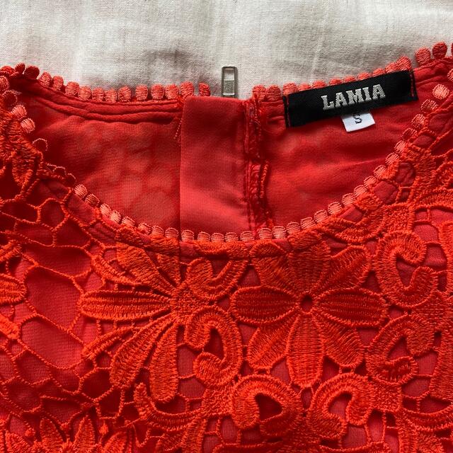 LAMIA(ラミア)のレーストップス／LAMIA レディースのトップス(カットソー(半袖/袖なし))の商品写真