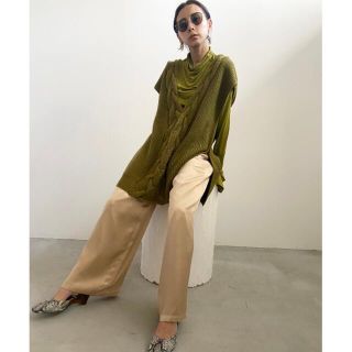 アメリヴィンテージ(Ameri VINTAGE)のamerivintage CORSET MOTIF PANTS(カジュアルパンツ)