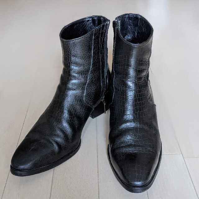 Banal Chic Bizarre(バナルシックビザール)の「LEATHER HEEL BOOTS