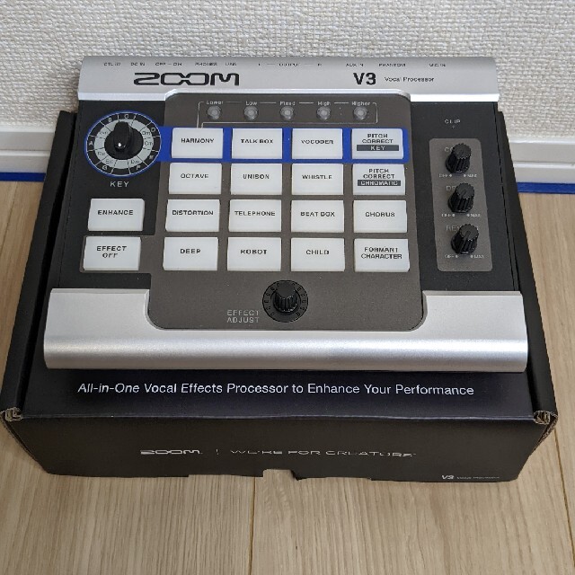 ZOOM V3 ボーカルエフェクター