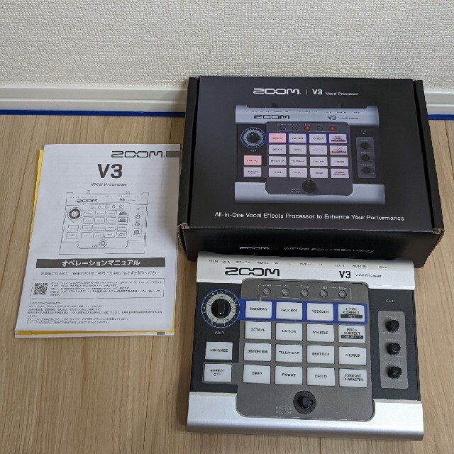 zoom ズーム/Vocal Processor V3 ボーカルエフェクター-