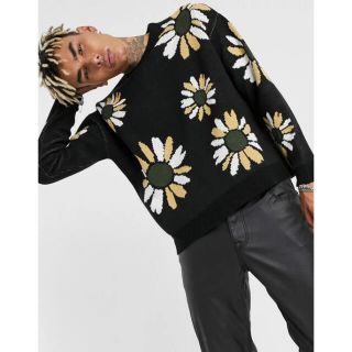 エイソス(asos)のasos エイソス　asos Design フローラルデザインニット(ニット/セーター)