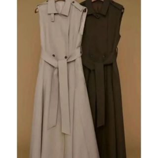 アニュアンス(ánuans)のL'or Sleeveless Coat Dress ロル(ロングワンピース/マキシワンピース)